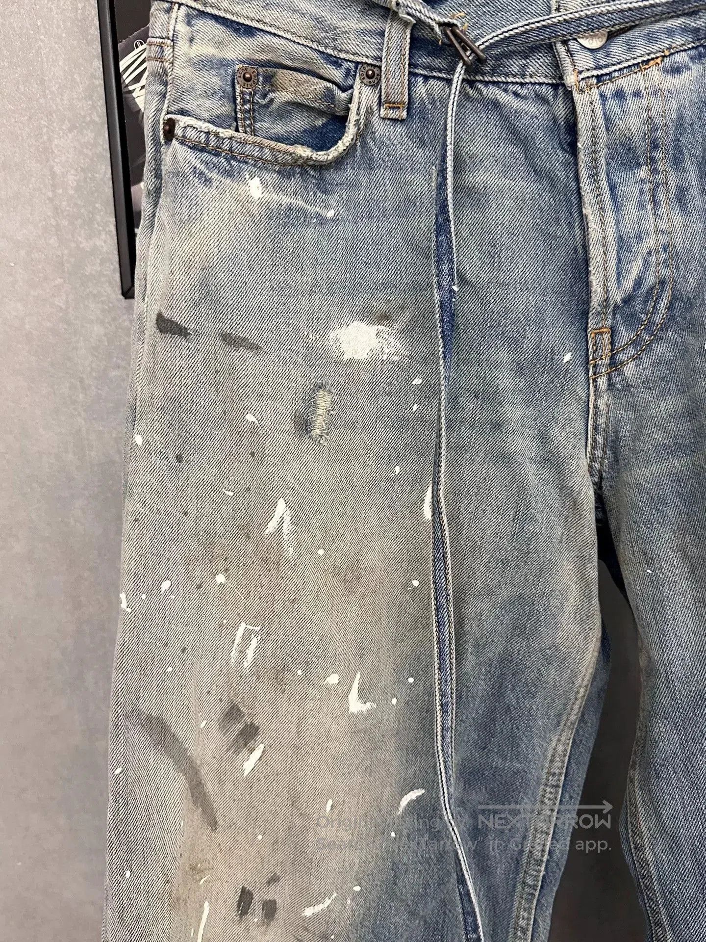 Acne Studios Acne Studios Blue Wide. Size 33" - 3 Thumbnail