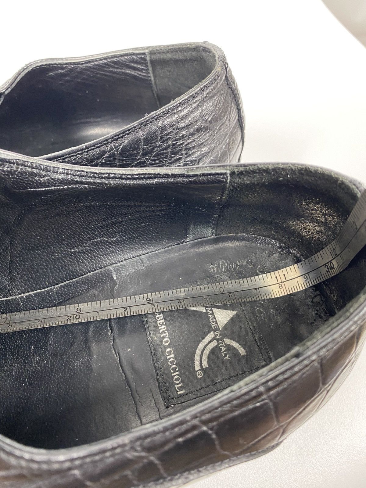 Other Alberto Ciccioli Oxford Brogues Genuine Leather Shoes Size US 10 / EU 43 - 12 Thumbnail