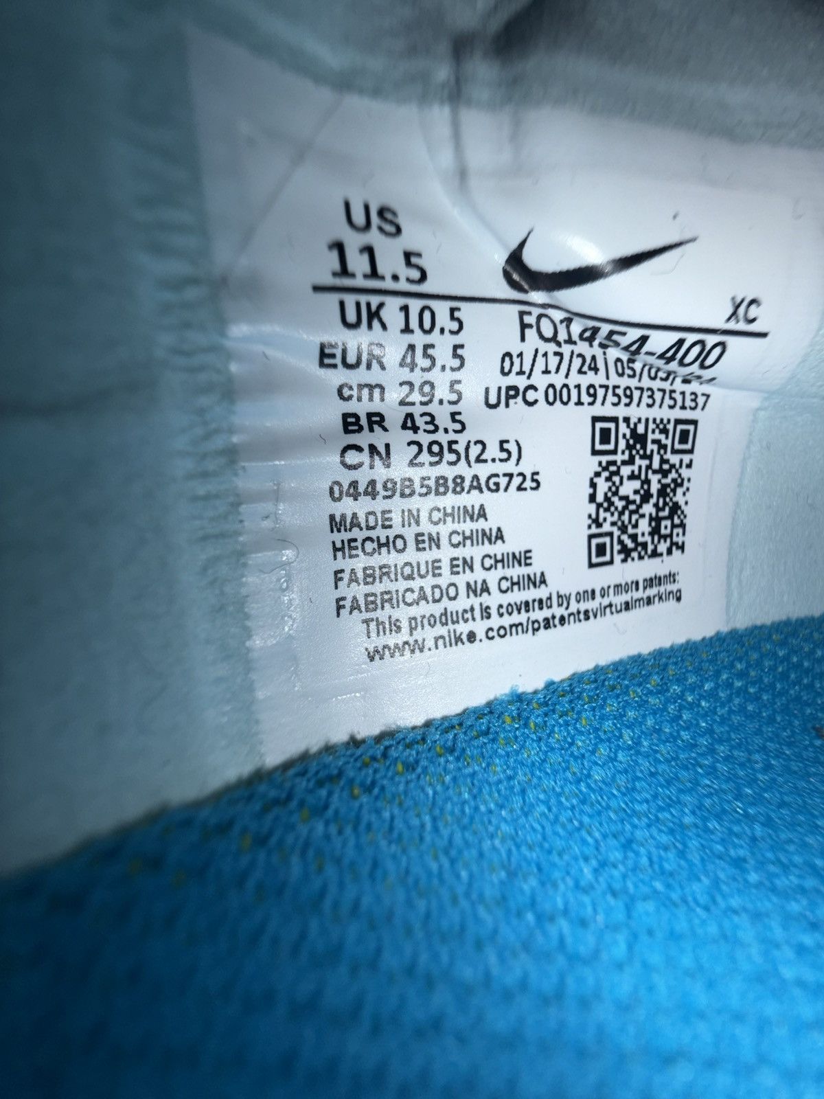 Nike Nike Mercurial Superfly 10 Elite Size US 11.5 / EU 44-45 - 10 Thumbnail