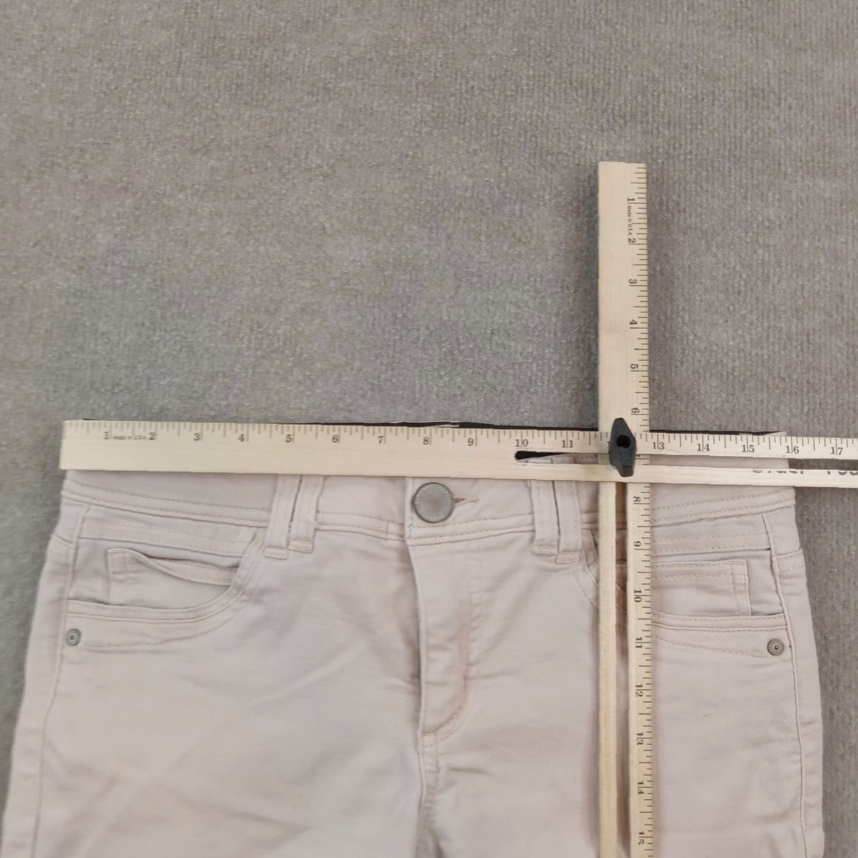 Vintage Womens Democracy Jeans Size 8 Extra Large XL Pink Straight Stretch Size 30" / US 8 / IT 44 - 5 Thumbnail