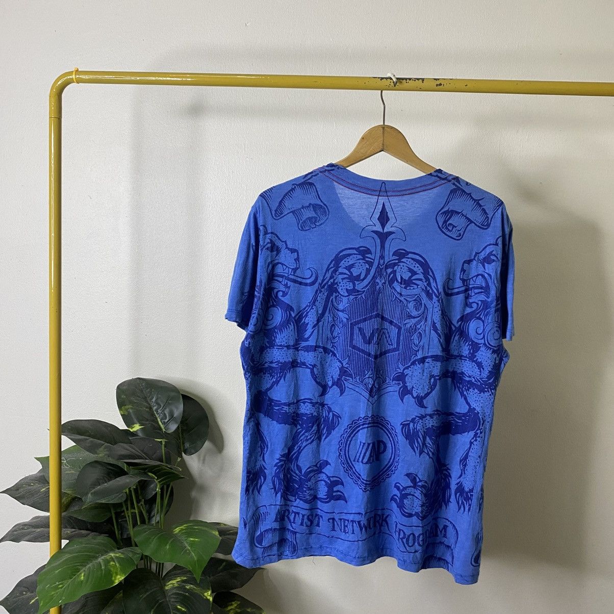 RVCA RVCA Skateboard AOP Affliction Design Skater Tee Size US M / EU 48-50 / 2 - 5 Thumbnail