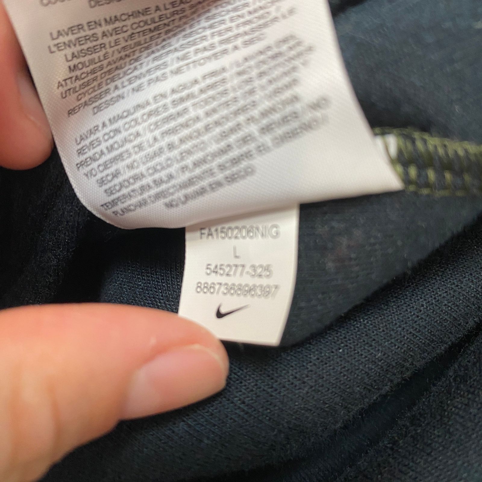 Nike Nike Tech Fleece Full Zip Hoodie Jacket Large Minimalist Size US L / EU 52-54 / 3 - 8 Thumbnail