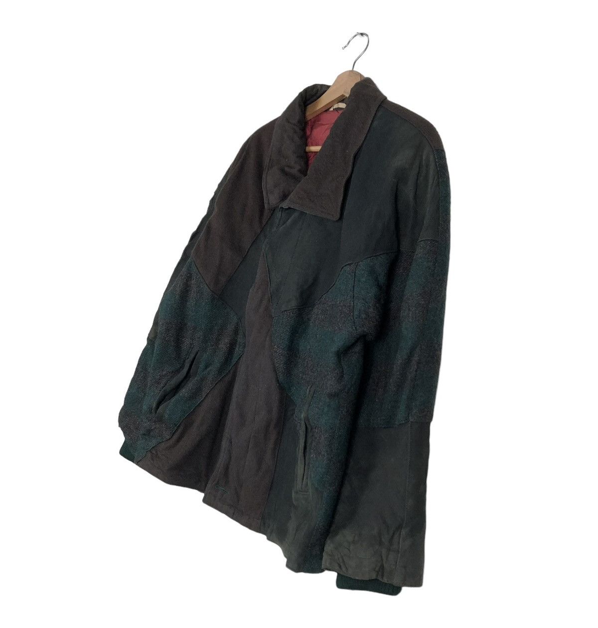 Enrico Coveri 🔥VINTAGE SUEDE BOMBER LEATHER JACKET ENRICO COVERI ITALY Size US M / EU 48-50 / 2 - 2 Thumbnail