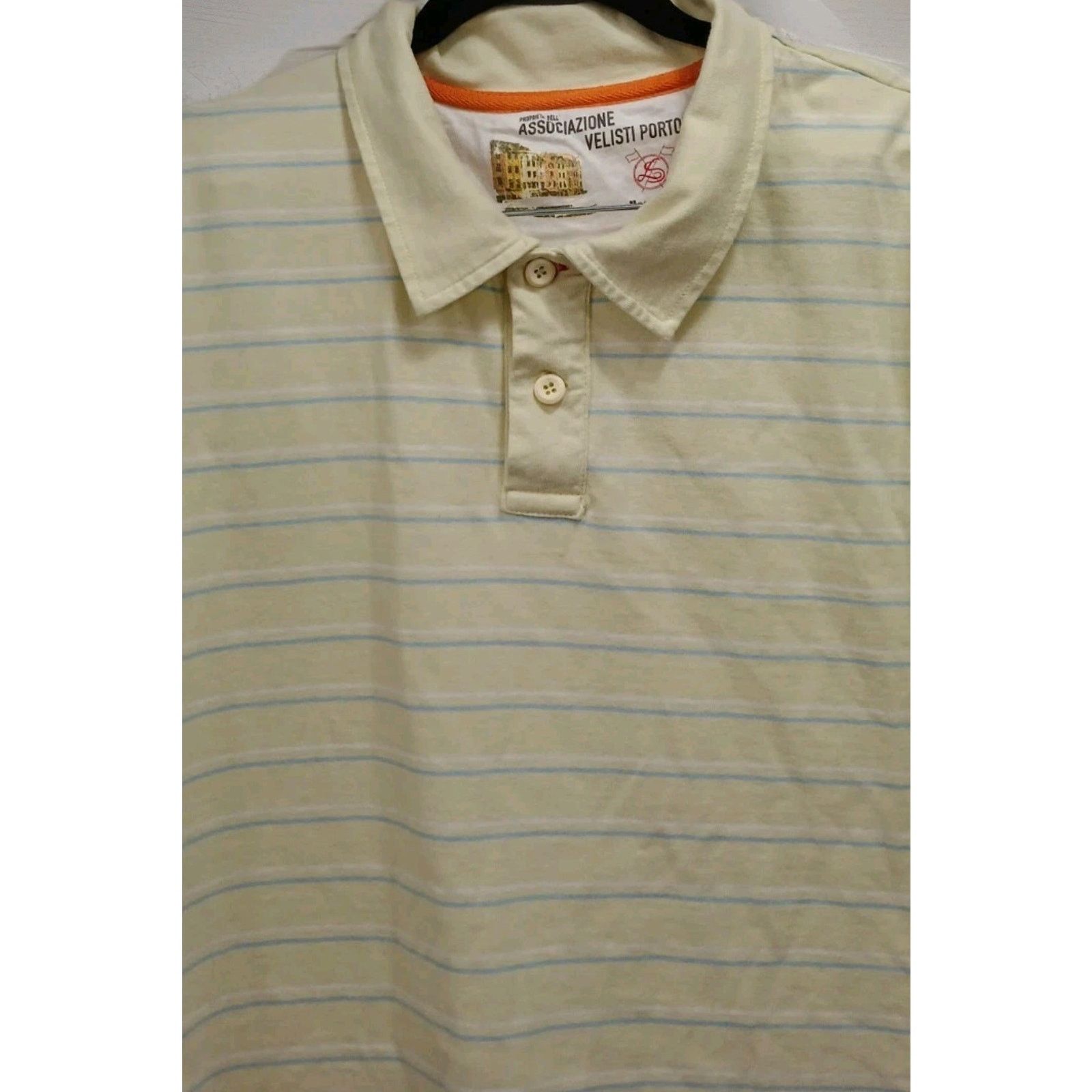 Ellesse Ellesse Italia Portofino Polo Shirt L Men Striped Yachtycore Size US L / EU 52-54 / 3 - 4 Thumbnail