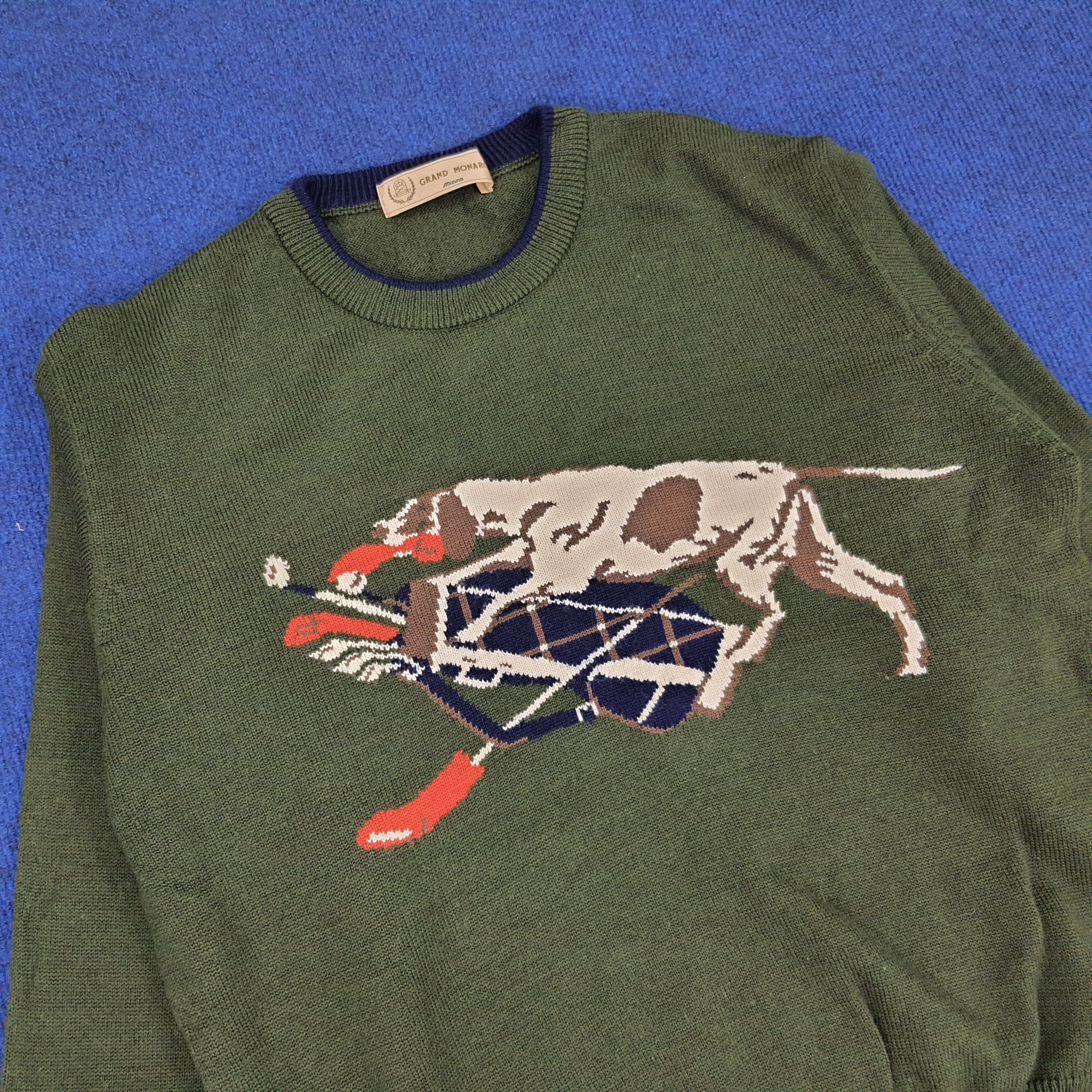 Japanese Brand × Mizuno × Vintage Vintage Grand Monarch Mizuno Japanese Brand Sweatshirt Size US S / EU 44-46 / 1 - 2 Thumbnail