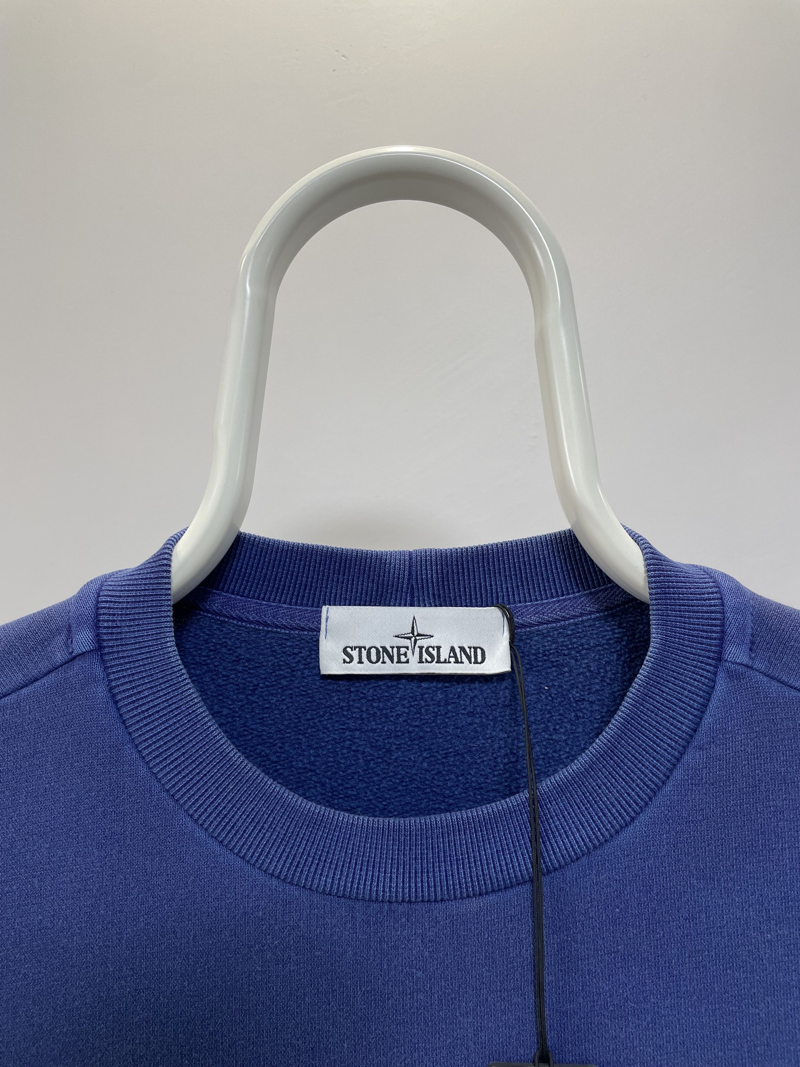 Stone Island STONE ISLAND Sweatshirt Garment Dyed Washed Pocket Crewneck Size US M / EU 48-50 / 2 - 7 Thumbnail