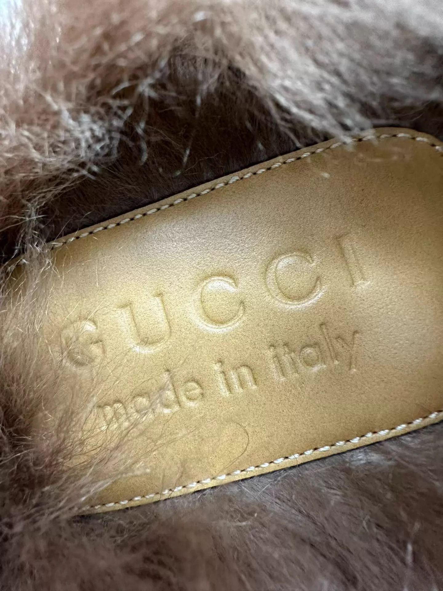 Gucci Gucci Horsebit Chunky Fur Mule 38.5 EU Size US 8 / IT 38 - 2 Thumbnail