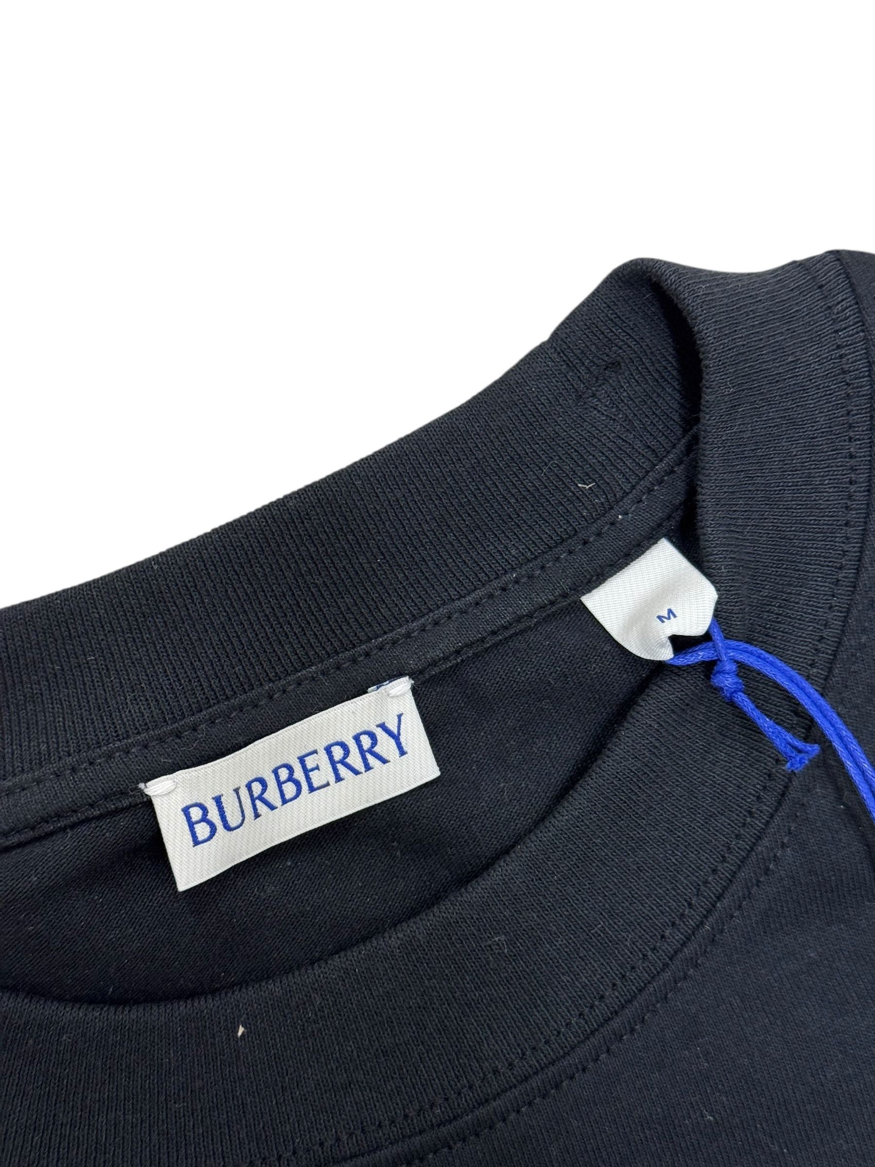 Burberry Burberry Black & Green Logo T-Shirt Size US M / EU 48-50 / 2 - 4 Thumbnail