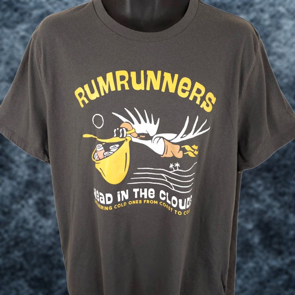 Old Navy Old Navy Rumrunners T Shirt Mens XL Gray Stork Beer Delivery Coast To Coast Shirt Mens XL Gray Old Navy Beer Coast To Coast Size US XL / EU 56 / 4 - 1 Thumbnail