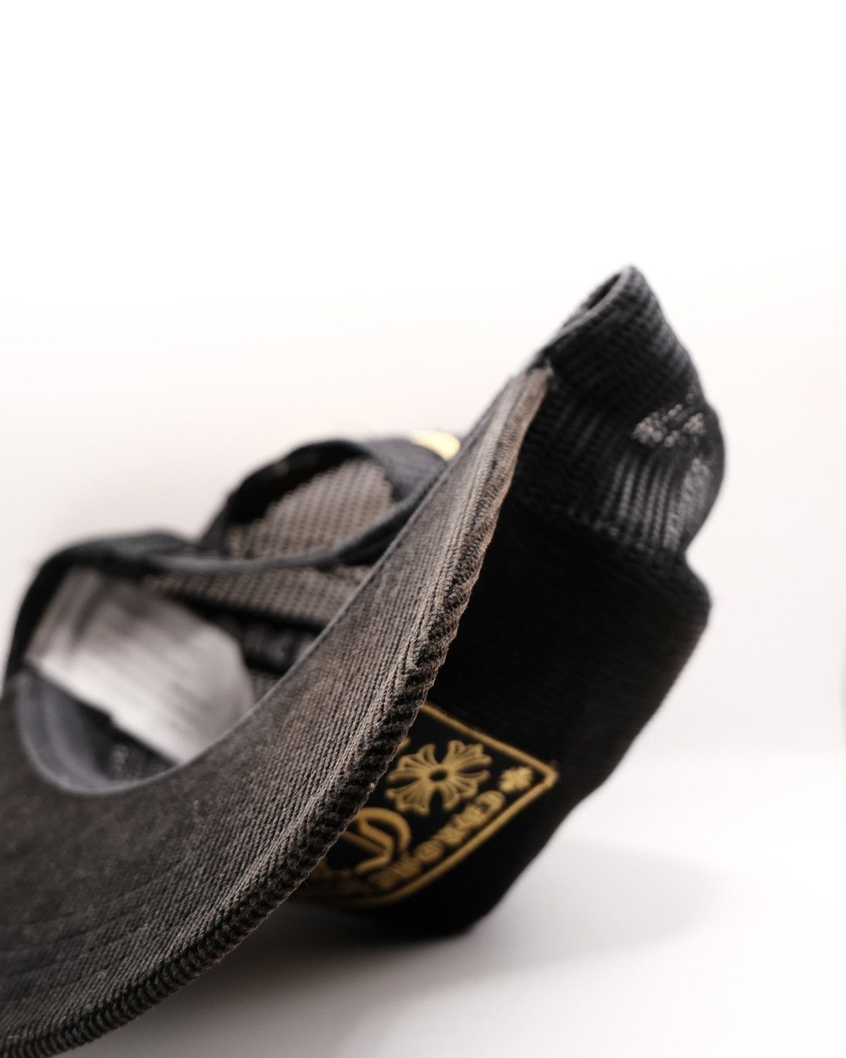 Chrome Hearts CHROME HEARTS CH Corduroy Black/Yellow Trucker Hat Size ONE SIZE - 12 Thumbnail