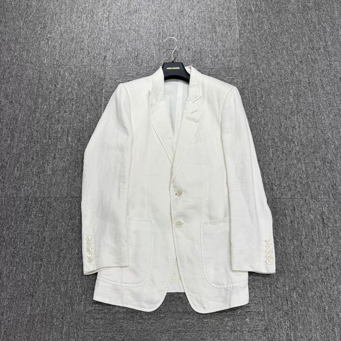 Tom Ford TOM FORD Linen Suit Jacket Size US S / EU 44-46 / 1 - 1 Thumbnail