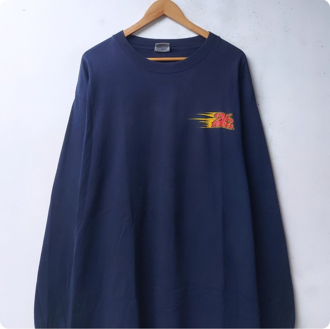 Vintage Vtg 90s RED Skateboards Long Sleeve Tshirt Size US L / EU 52-54 / 3 - 4 Thumbnail