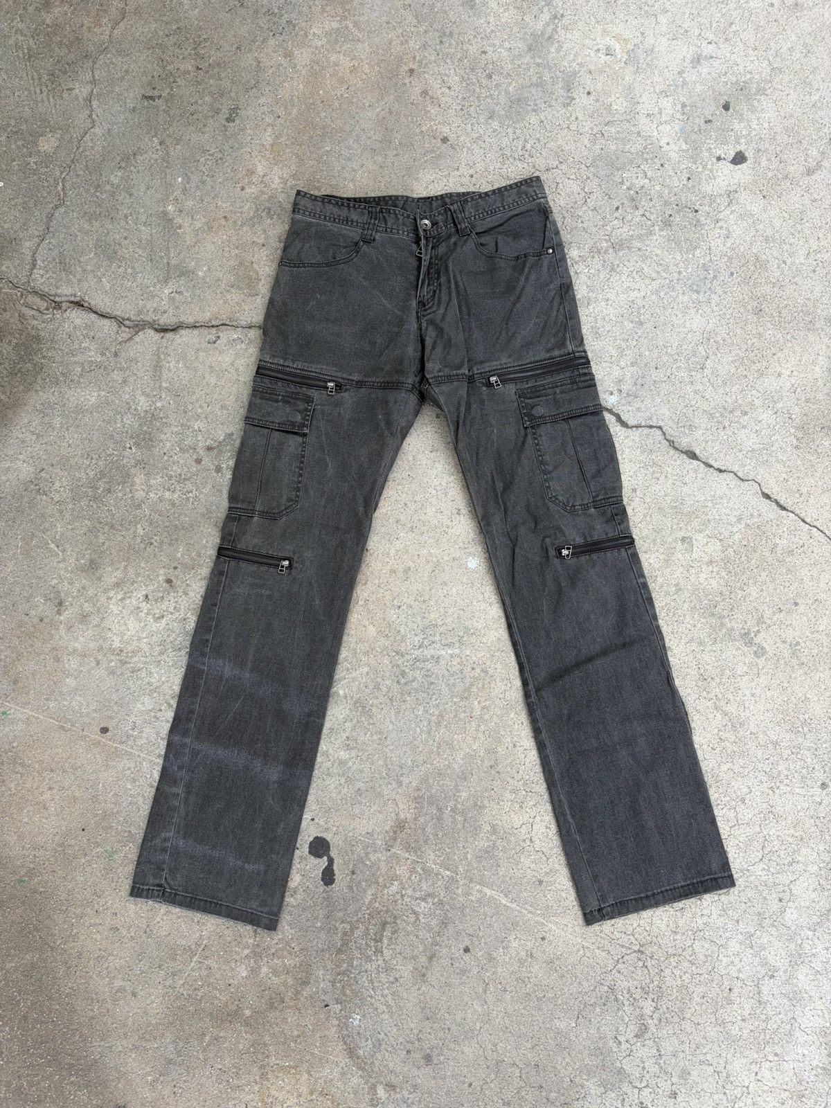 semanticdesign semanticdesign silver cargo zipper pants Size US 30 / EU 46 - 1 Thumbnail