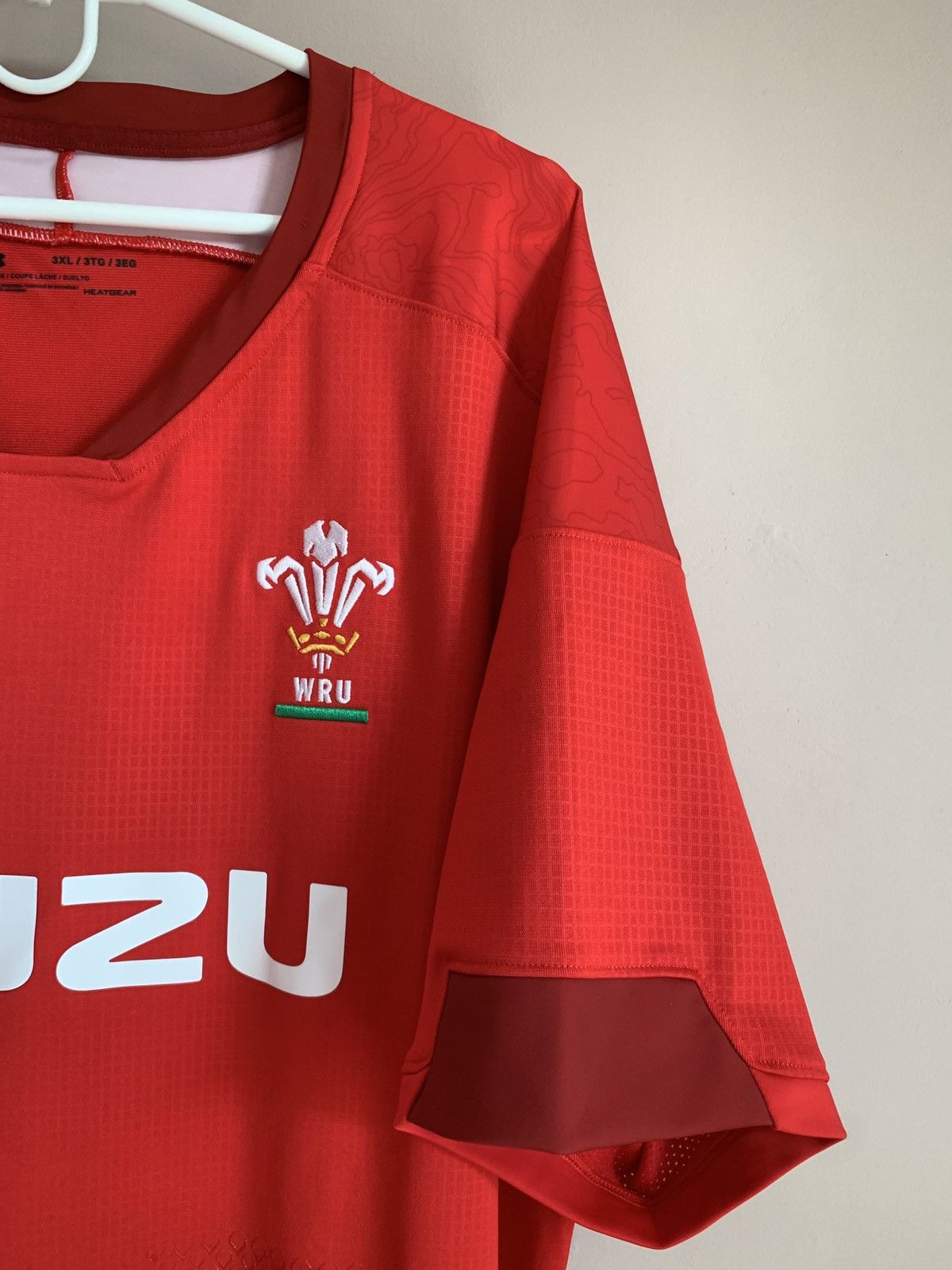 Under Armour Wales 2018 Home Rugby Union Shirt Under Armour Jersey Sz 3XL Size US XXL / EU 58 / 5 - 4 Thumbnail