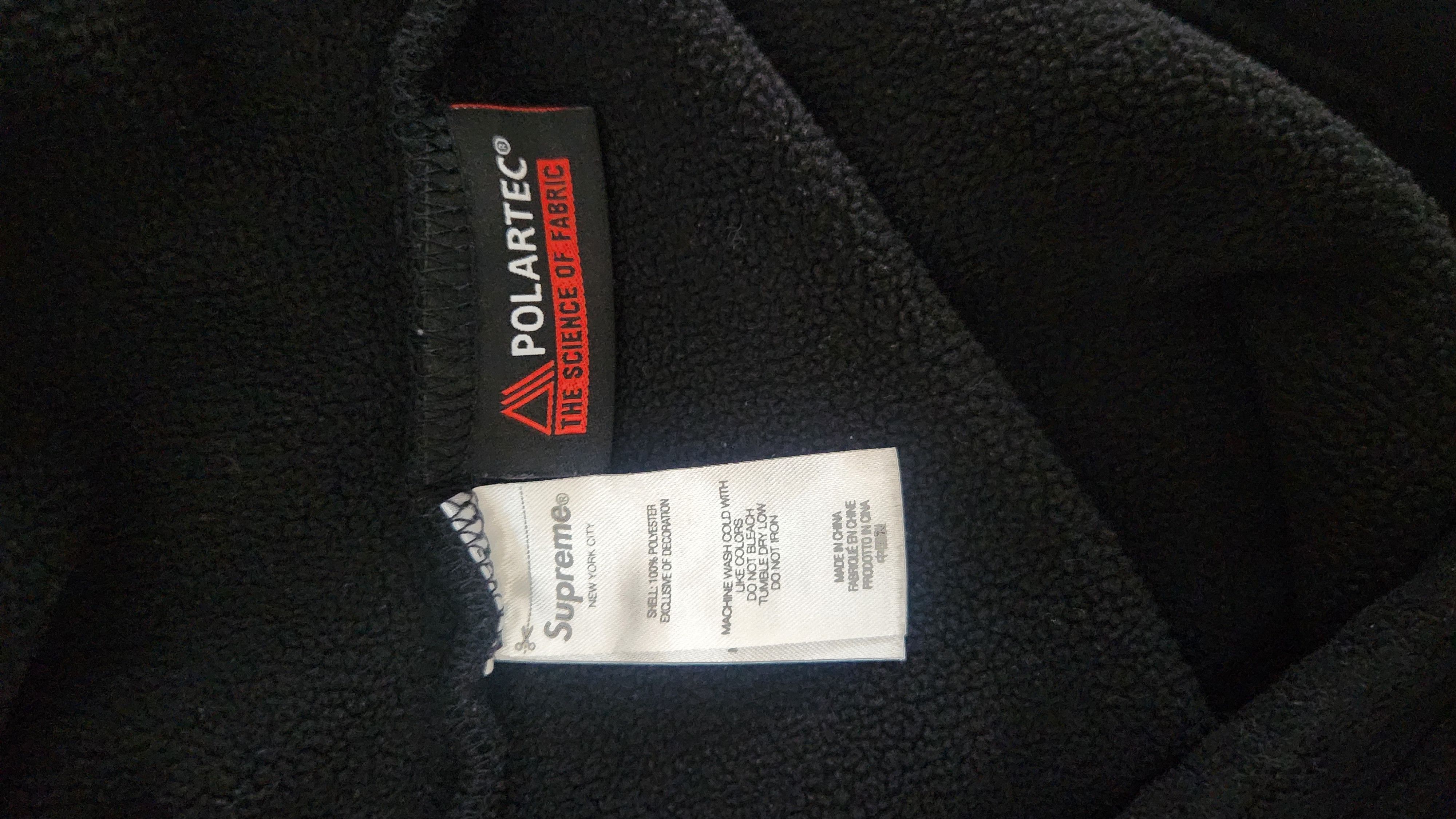 Supreme Supreme x Polartec Mock Neck Pullover Black White sweater S Size US S / EU 44-46 / 1 - 12 Thumbnail