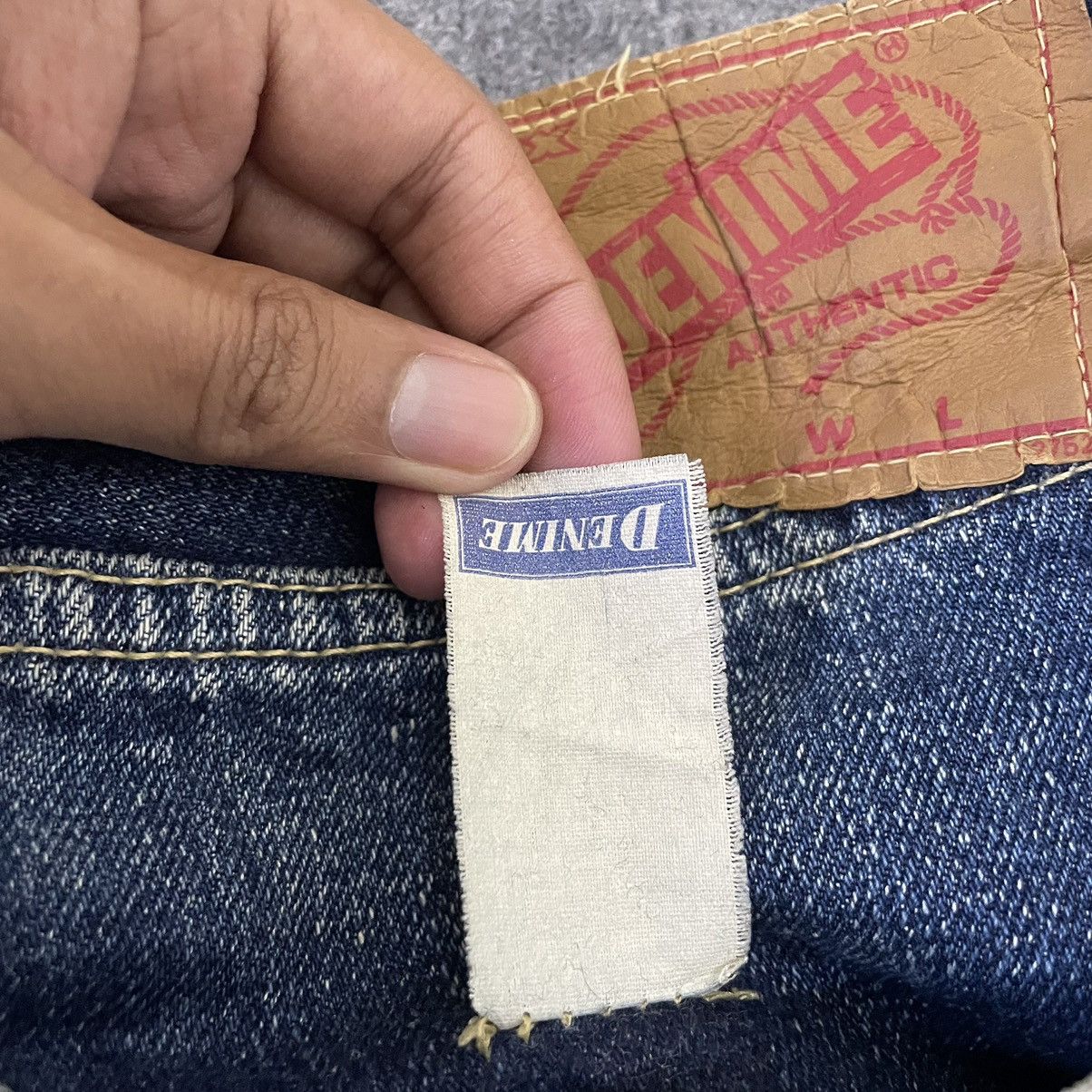 Denime × Japanese Brand Denime Selvedge Made in Japan Baggy Jeans Size US 30 / EU 46 - 15 Thumbnail