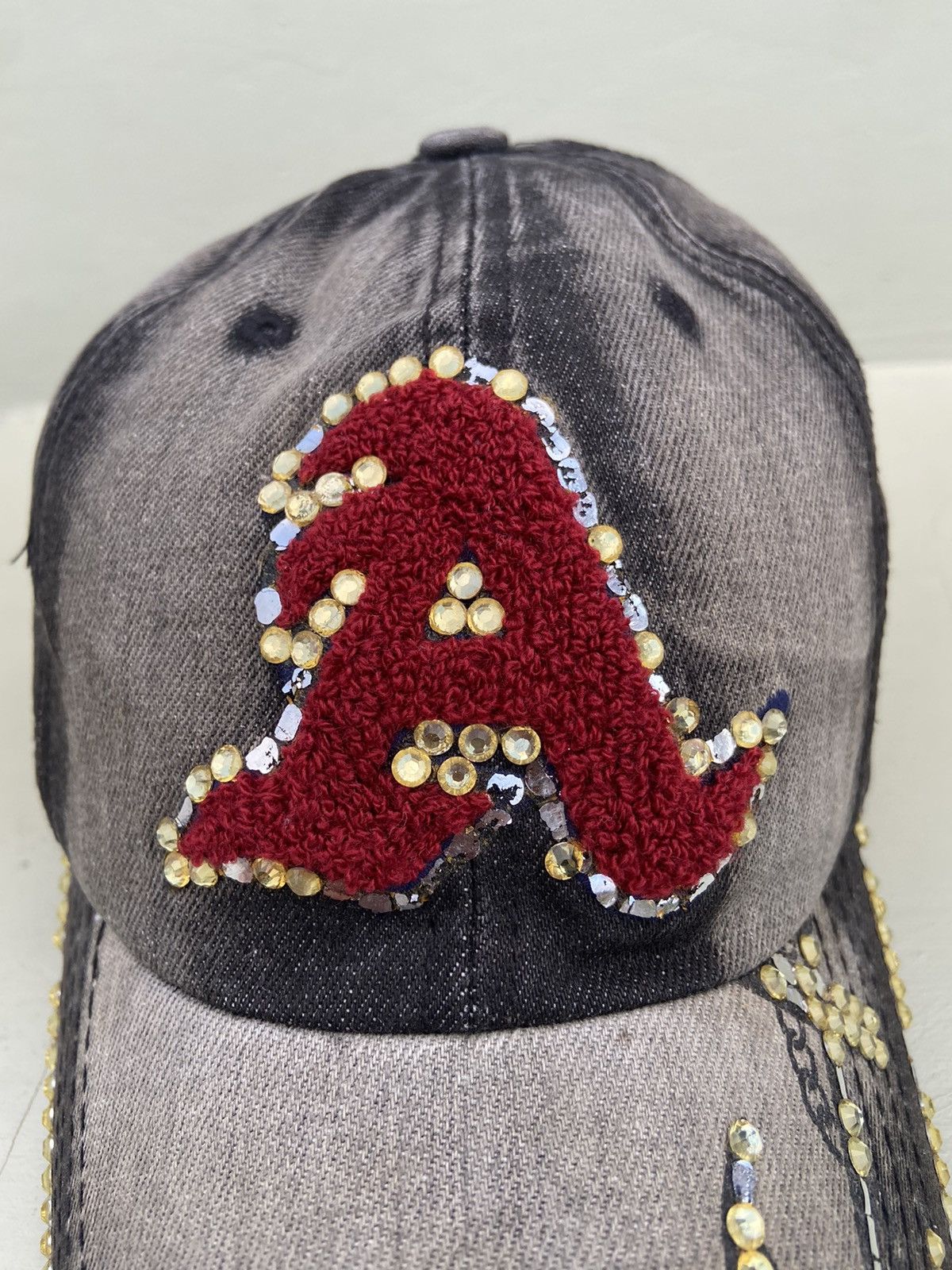 If Six Was Nine 2000s t2cap denim washed cap Size ONE SIZE - 6 Thumbnail