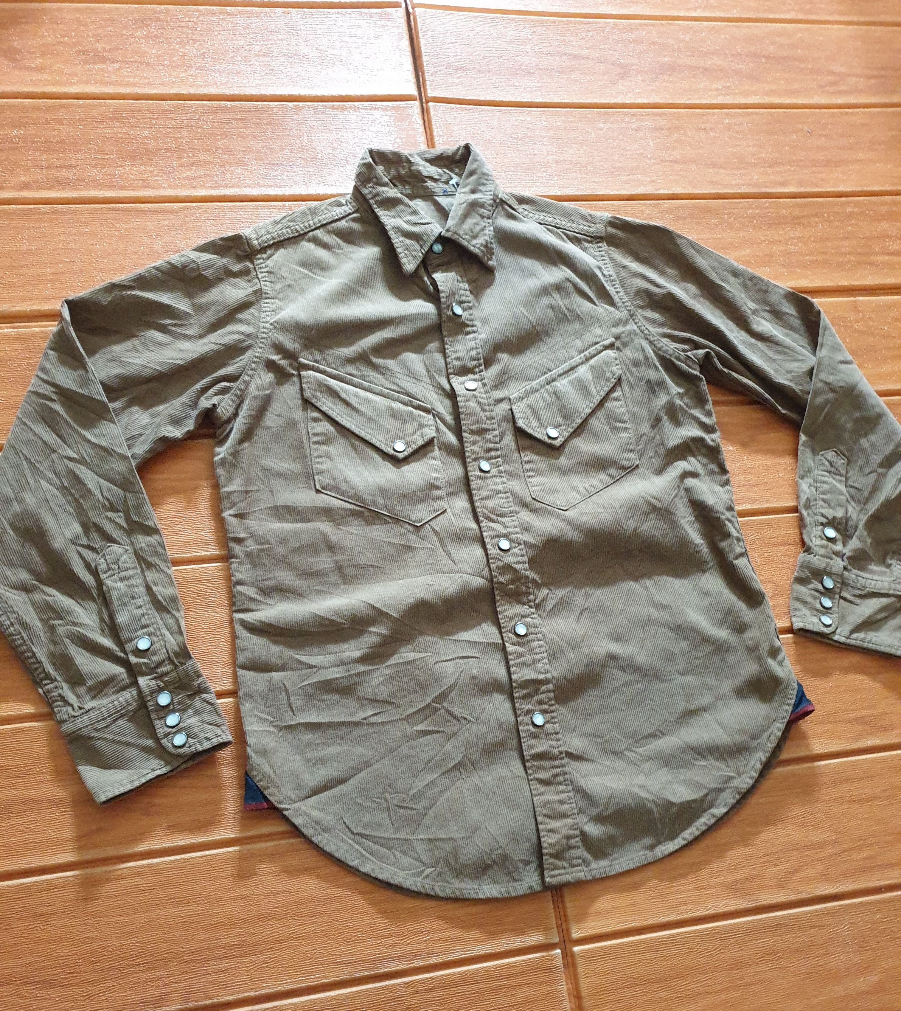 ADAM ET ROPE 💥Adam et rope cudroy japanese style western shirt Size US M / EU 48-50 / 2 - 6 Thumbnail