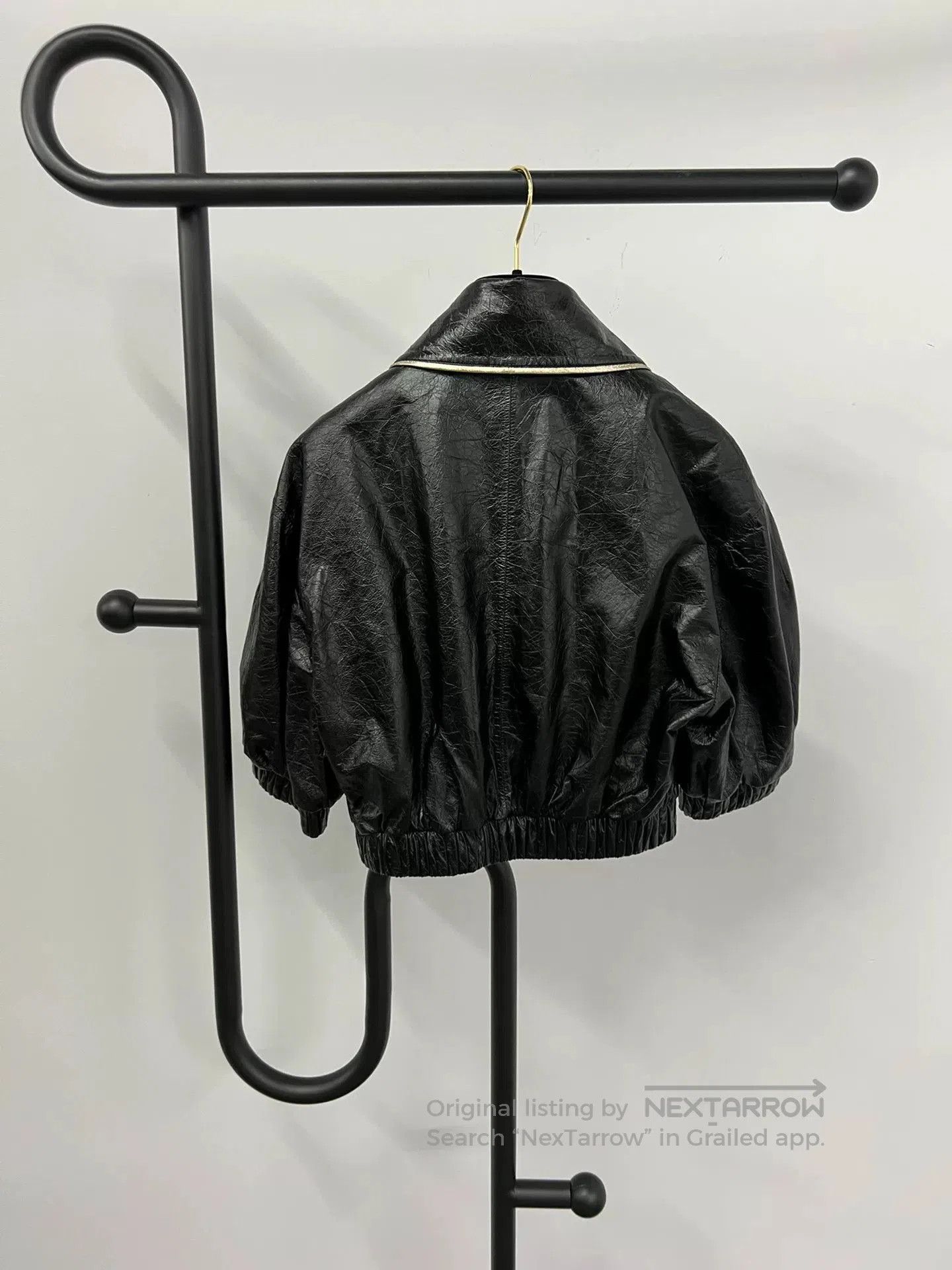 Chanel Chanel Black Mid-Sleeve Leather Jacket. Size US M / EU 48-50 / 2 - 2 Thumbnail