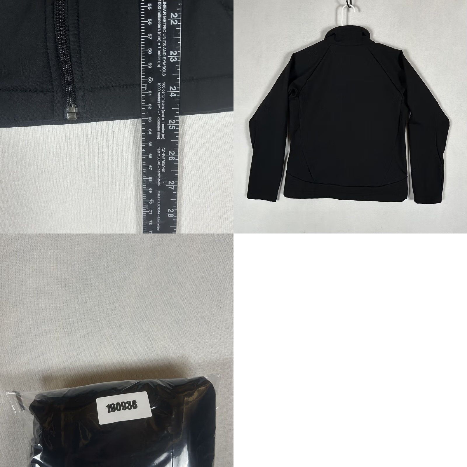 Vintage Columbia Jacket Womens M Black Fleece Lined Valencia Peak Soft Shell Wild Wood Size M / US 6-8 / IT 42-44 - 8 Thumbnail