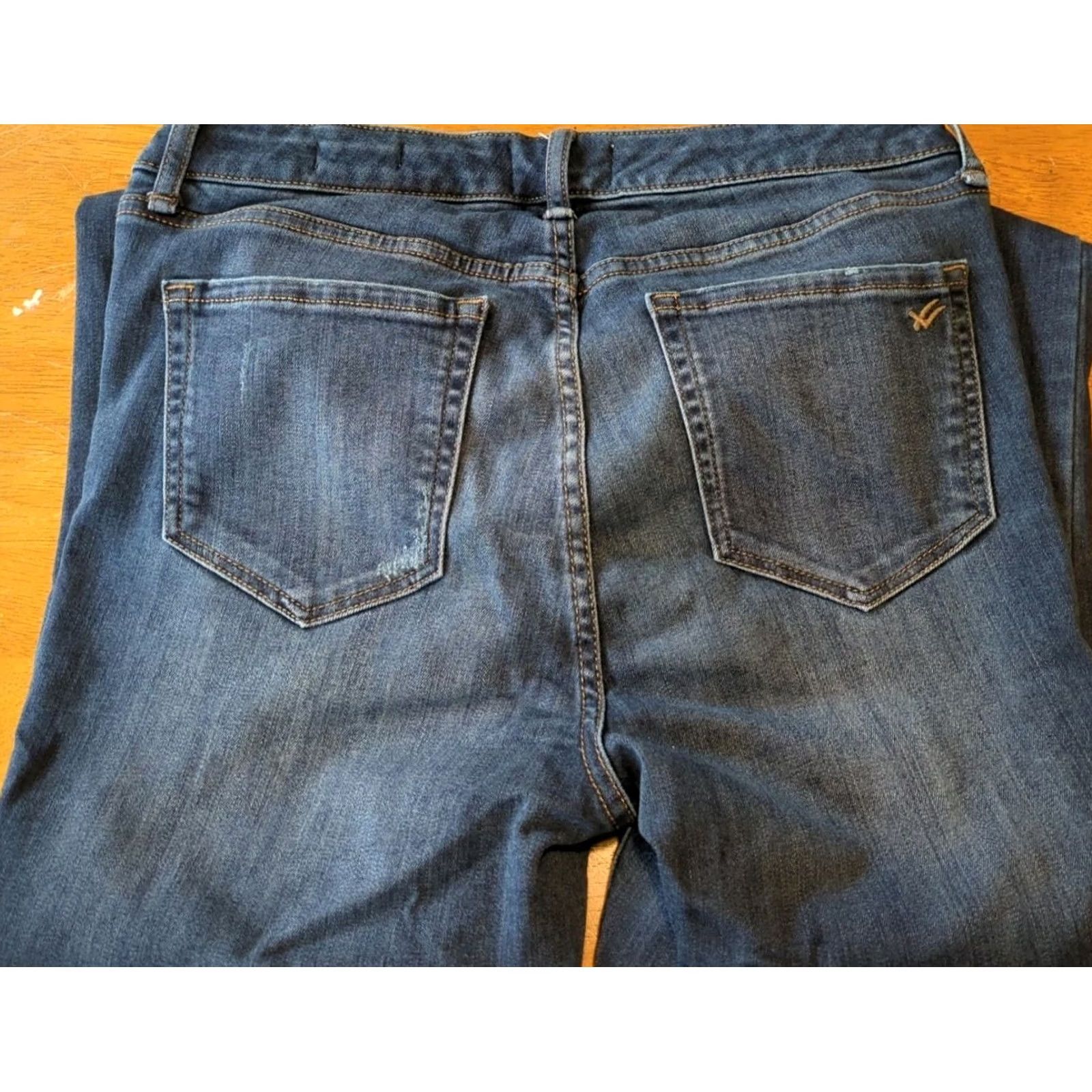 Vintage William Rast Denim Blue Jeans Size 29 Women’s High Rise Regular Pull on Jeans Womens Blue 29 William Rast Jeans 90s? Size 29" - 5 Thumbnail