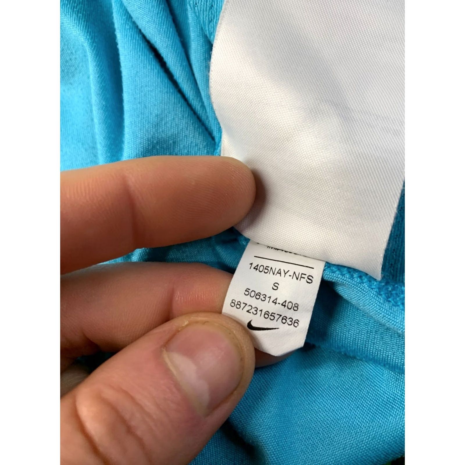 Nike Nike Dri-FIT Running Shirt Women Small Blue Jersey 2014 Training Shirt Nike Dri-FIT Running Shirt Women Small Blue Jersey 2014 Training Shirt Size S / US 4 / IT 40 - 7 Thumbnail