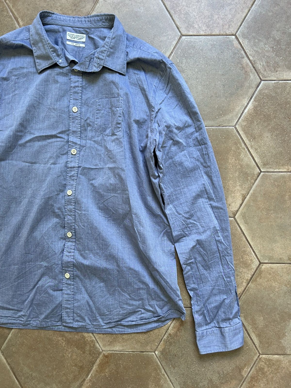Allsaints × Japanese Brand ALLSAINTS COTTON SHIRT Size US M / EU 48-50 / 2 - 3 Thumbnail
