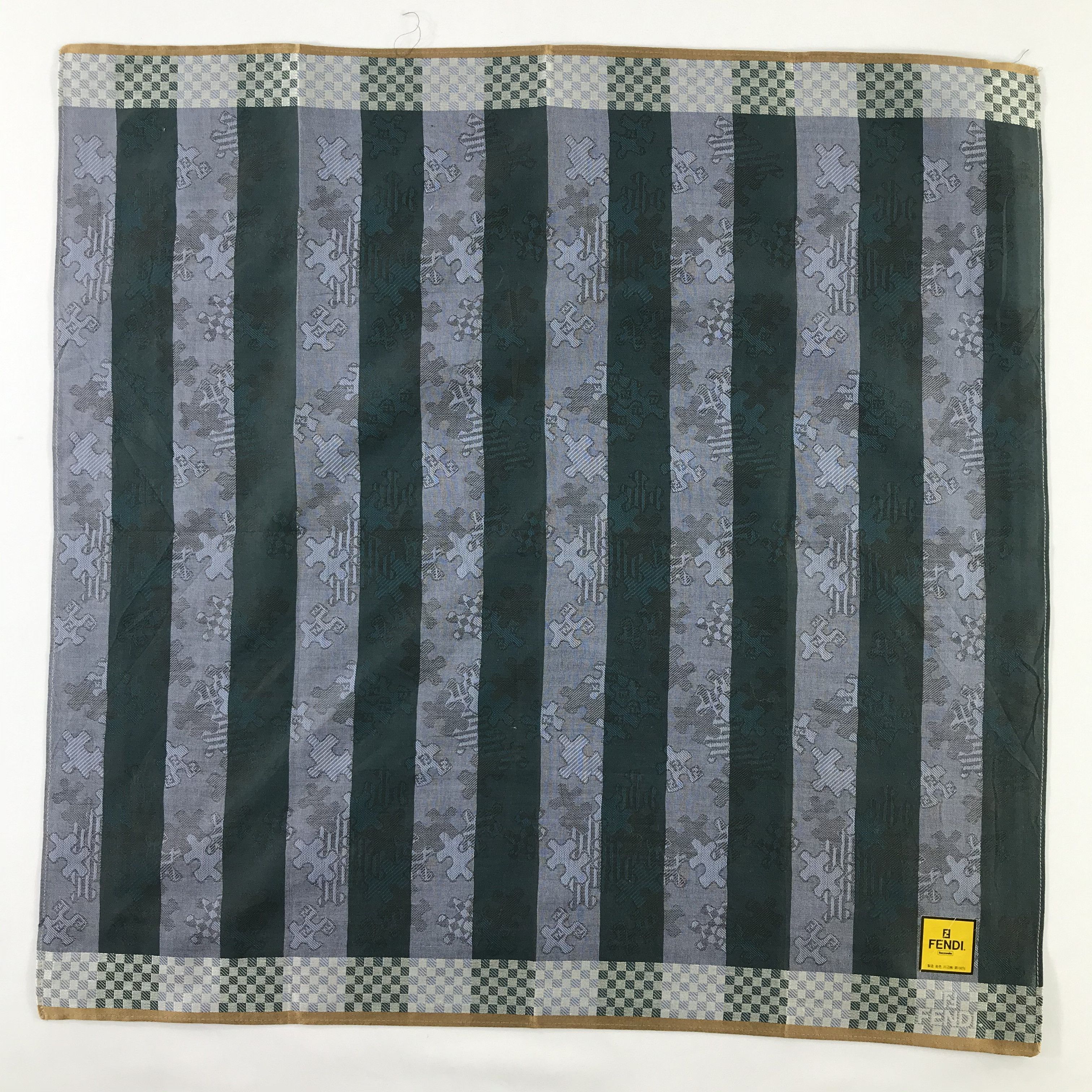 Vintage Vintage Fendi Bandana / Handkerchief / Neckerchief - S708 Size ONE SIZE - 1 Thumbnail