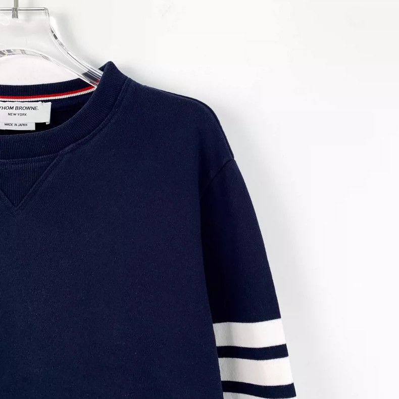 Thom Browne Thom Browne size3 Round collar long sleeve hoodie Size US L / EU 52-54 / 3 - 3 Thumbnail