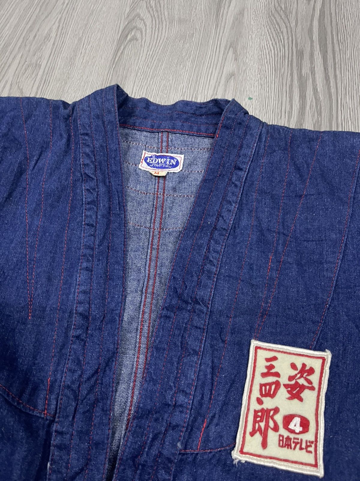 Edwin × Japanese Brand Denim Hanten Jacket Size US M / EU 48-50 / 2 - 4 Thumbnail