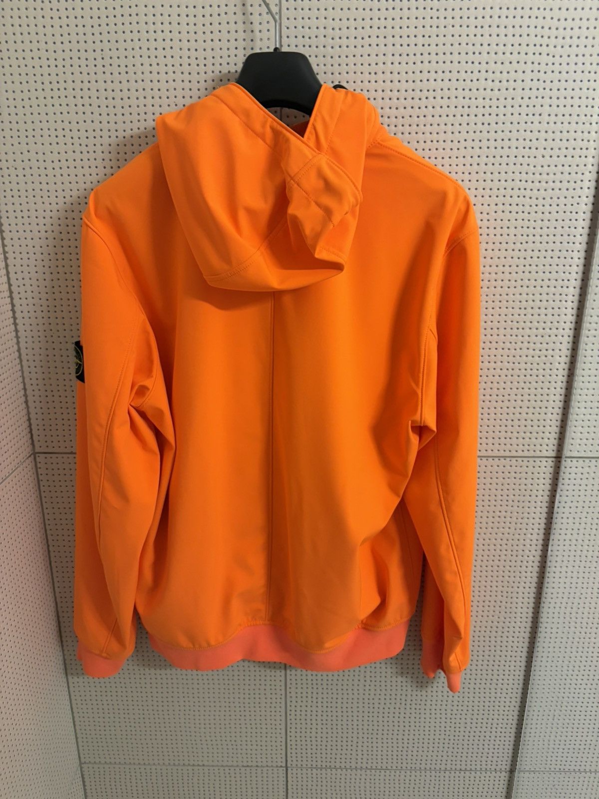 Stone Island Light Soft Shell-R Jacket in Orange, Men's (Size Xxl) — image 4 of 6