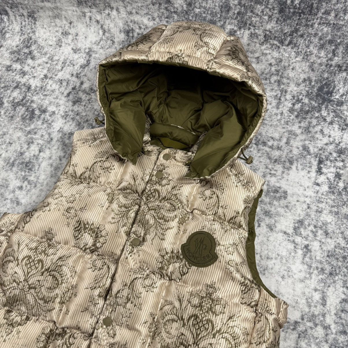 Moncler Moncler Genius Beige Down Rabeh Vest Size US M / EU 48-50 / 2 - 2 Thumbnail