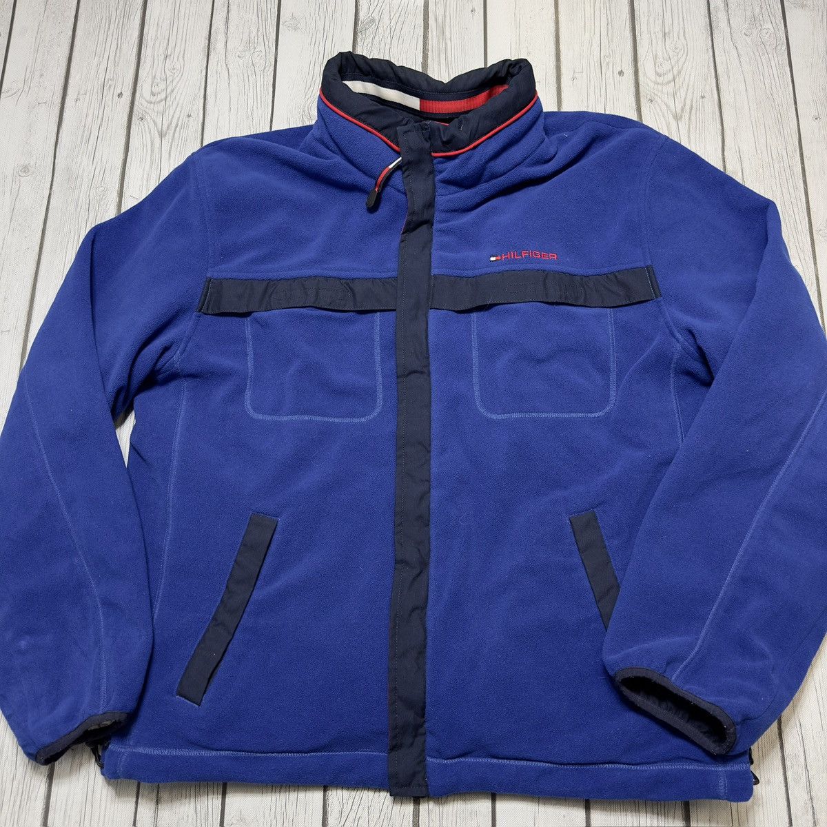 Tommy Hilfiger Vintage Tommy Hilfiger reversible jacket Size US XL / EU 56 / 4 - 2 Thumbnail