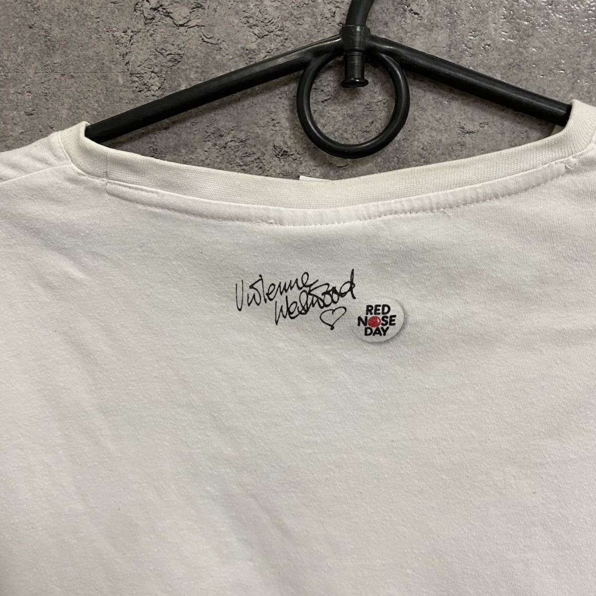 Vivienne Westwood Comic Relief T-shirt Big Logo Tee