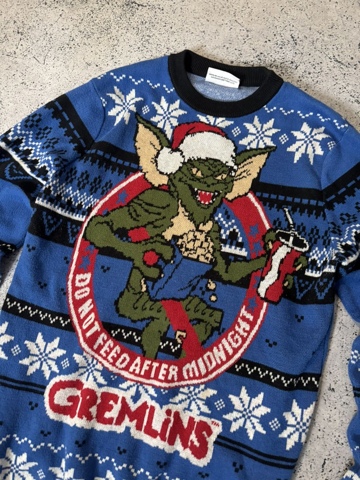 Japanese Brand Gremlins festive sweatshirt black comedy horror men's Size US S / EU 44-46 / 1 - 6 Thumbnail