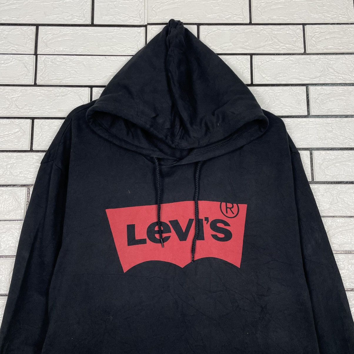 Levi's Levis Big Logo Pullover Hoodie Size US XL / EU 56 / 4 - 2 Thumbnail
