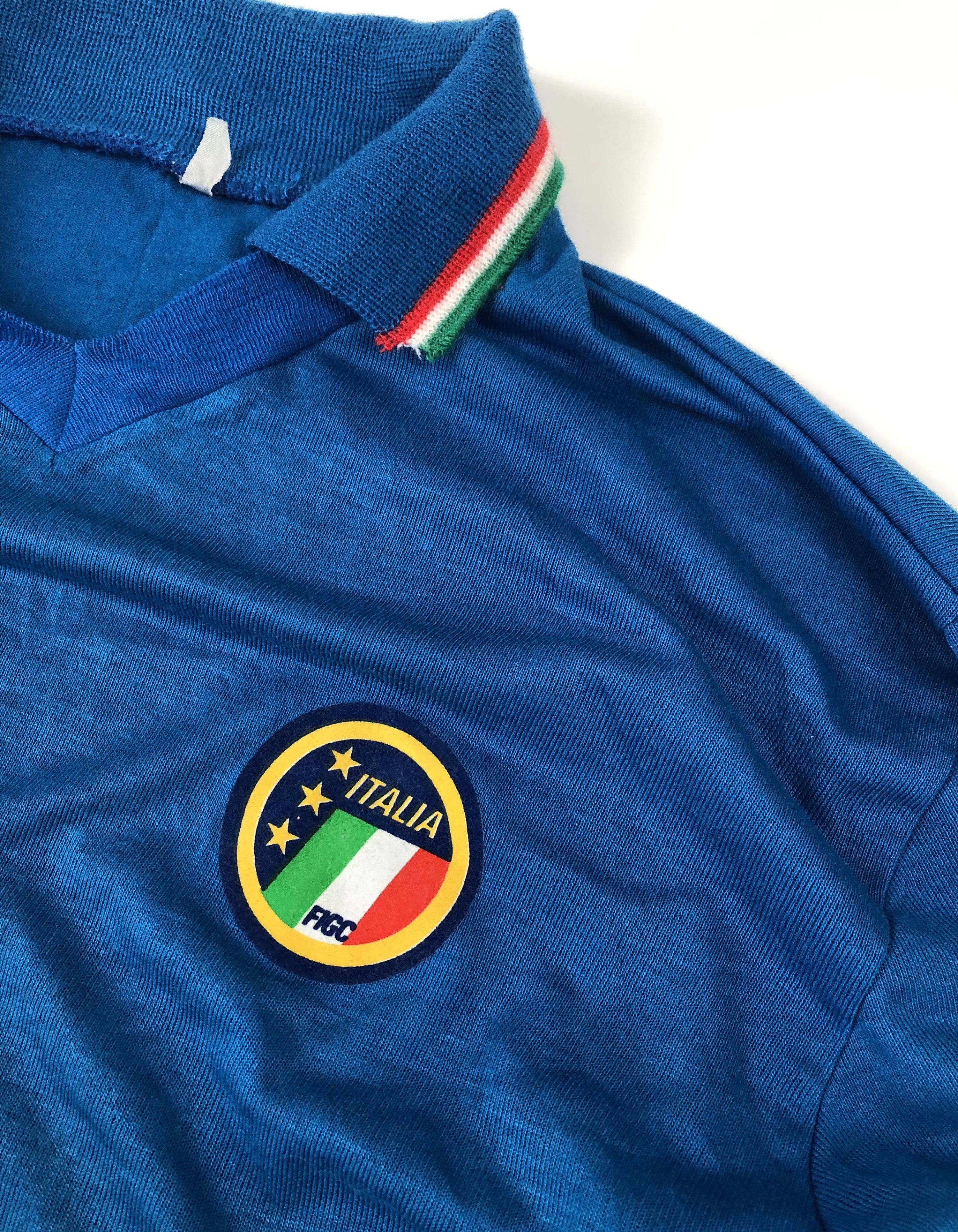 Vintage Italy 1984-1985 Home Football Longsleeve T-Shirt Size US XL / EU 56 / 4 - 3 Thumbnail
