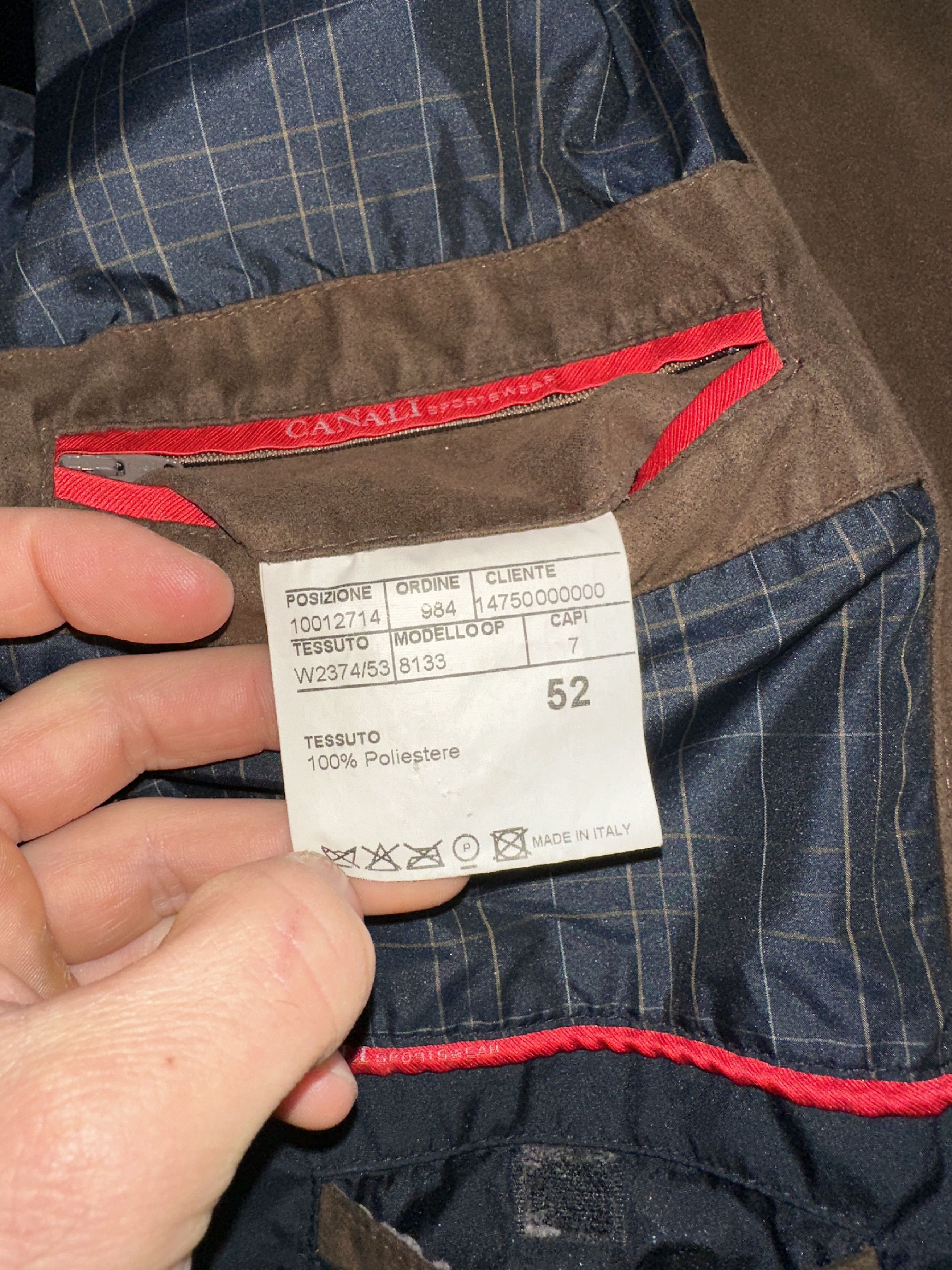 Canali Canali Sportswear Suede Rain Wind Tech Weatherproof Size 52 Size US L / EU 52-54 / 3 - 14 Thumbnail