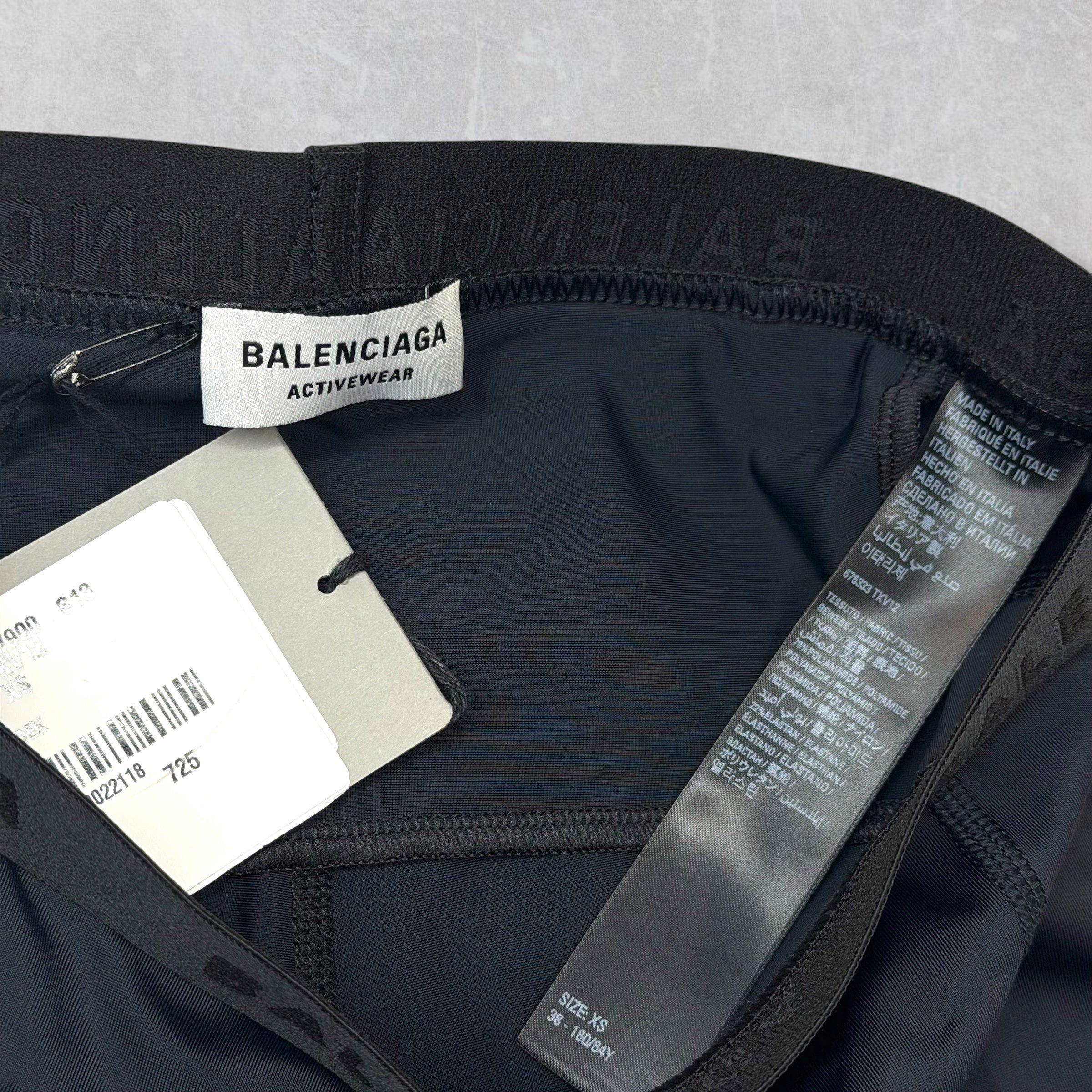 Balenciaga Balenciaga Sports Tech Logo Leggings XS Size ONE SIZE - 4 Thumbnail