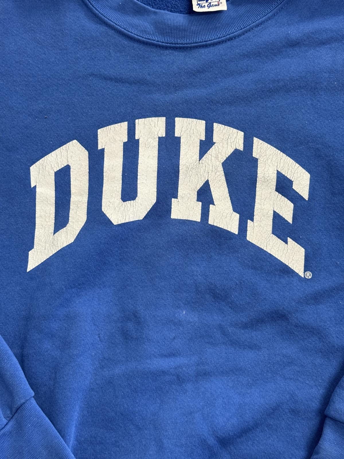 The Game Vintage Duke University Crewneck Blue Fade Sweatshirt XL Size US XL / EU 56 / 4 - 3 Thumbnail