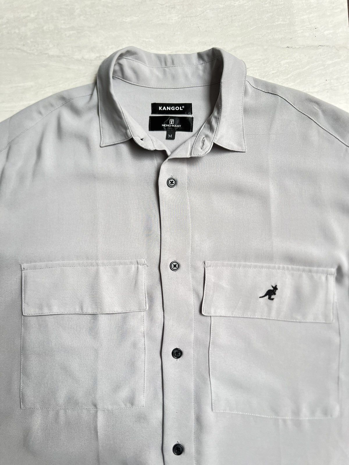Kangol KANGOL Mono-Mart Boxy Oversize Shirt Size US L / EU 52-54 / 3 - 8 Thumbnail
