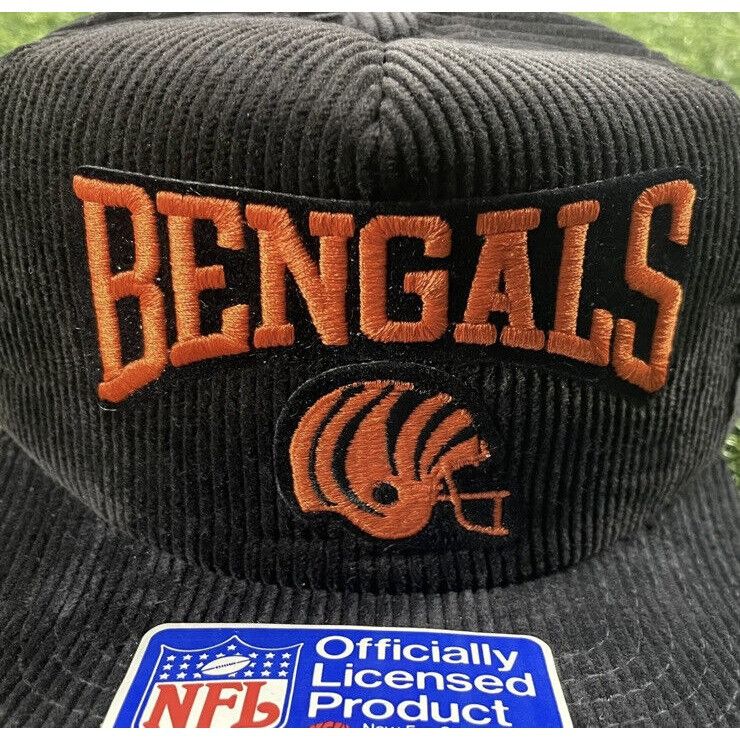 New Era Vintage 80s Cincinnati Bengals New Era NFL Corduroy Snapback Size ONE SIZE - 2 Thumbnail
