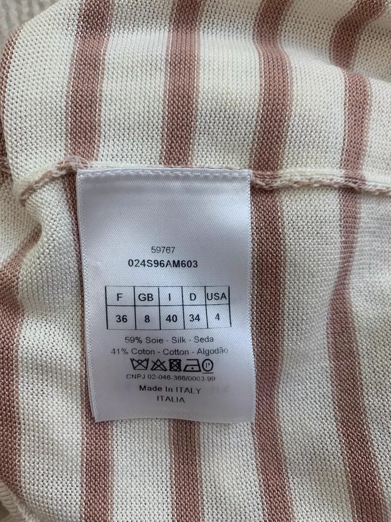 Dior Dior Striped knitwear sweater Size XS / US 0-2 / IT 36-38 - 5 Thumbnail
