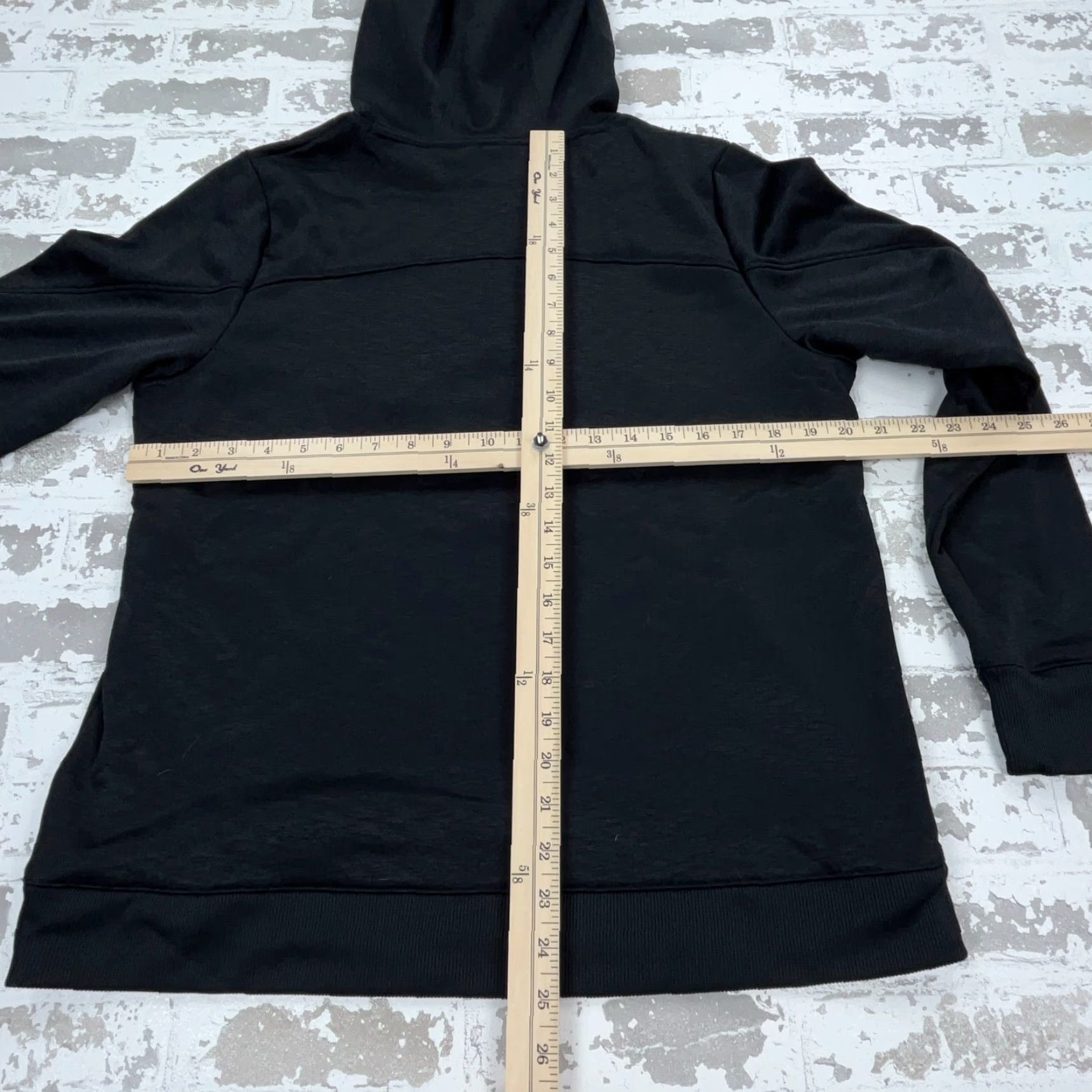 Under Armour Under Armour Hoodie Women L Black Gray Sweatshirt Pullover Fleece Moisture Wicking Hooded Logo Comfortable Casual Activewear Size L / US 10 / IT 46 - 7 Thumbnail