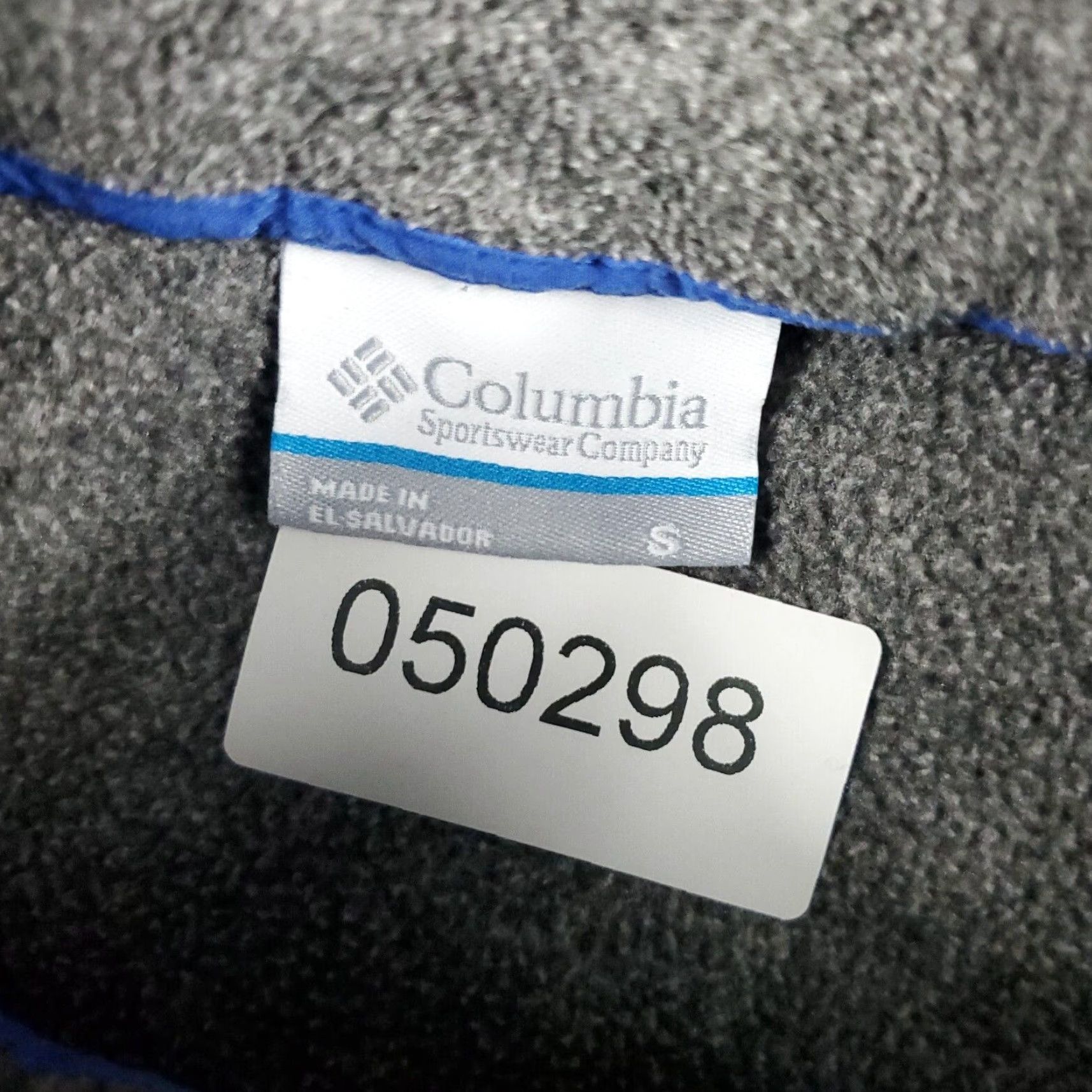 Vintage Columbia Vest Mens Small Gray Fleece Full Zip Sweater Casual Modern Logo Size US S / EU 44-46 / 1 - 7 Thumbnail