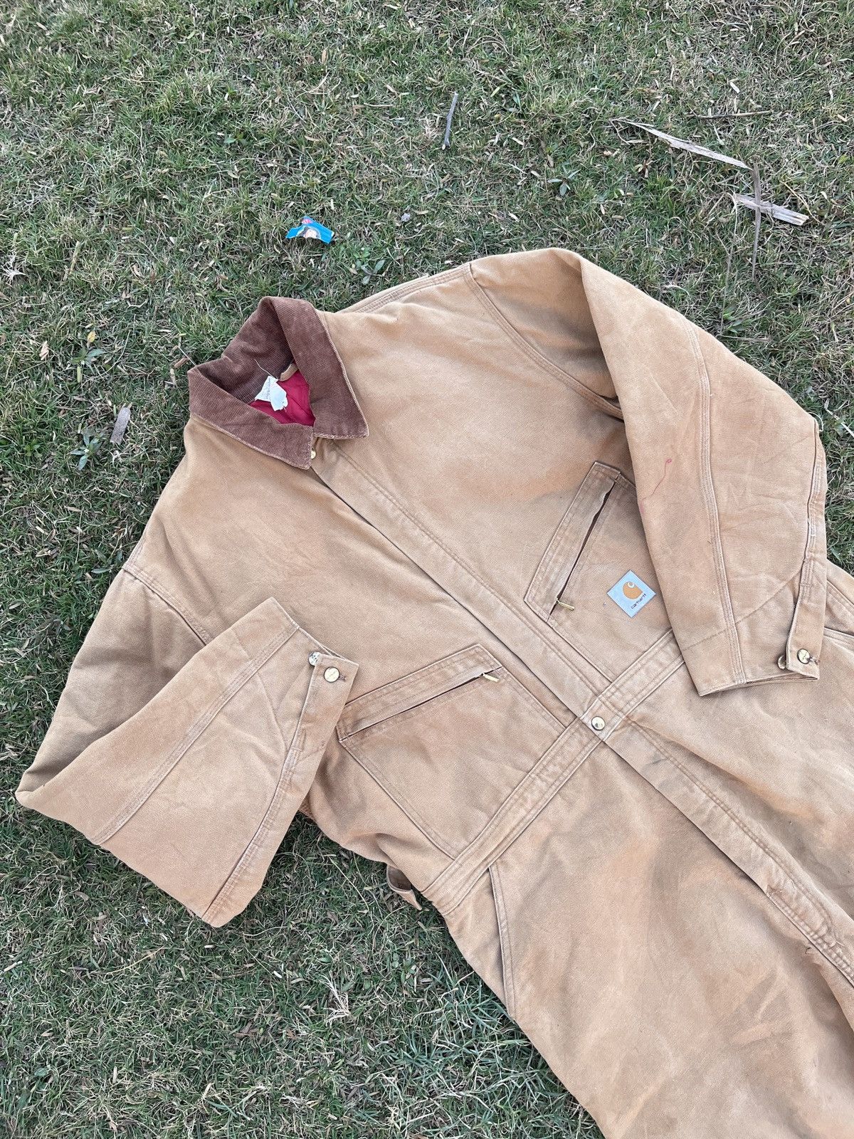 Carhartt Vintage Carhartt Duck Insulated Coveralls Size US 44 / EU 60 - 4 Thumbnail