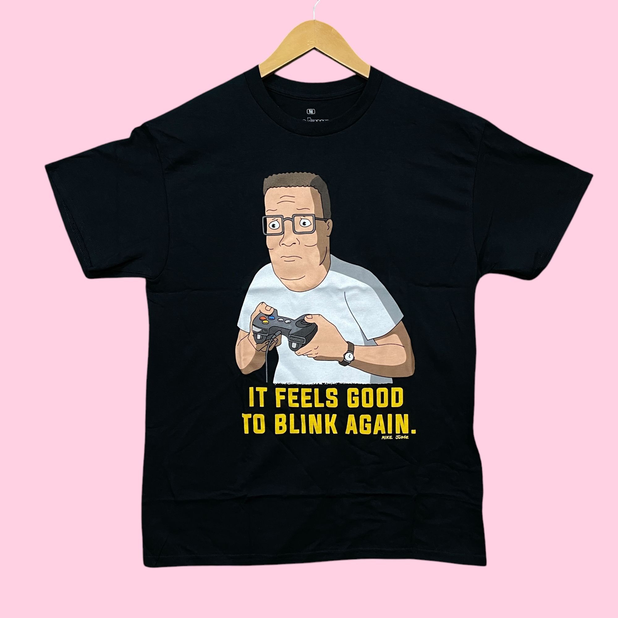 Cartoon Network King of the Hill Hank Hill Feels Good to Blink Again Tee M Size US M / EU 48-50 / 2 - 1 Thumbnail