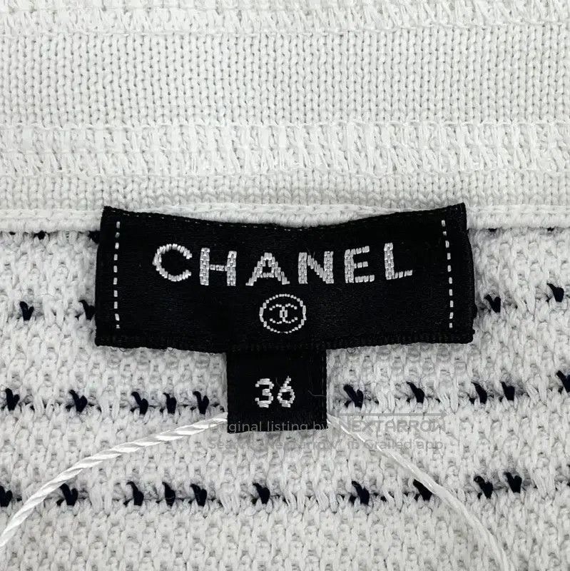 Chanel Chanel Colorblock Cotton Mini Skirt . Size 22" - 6 Thumbnail