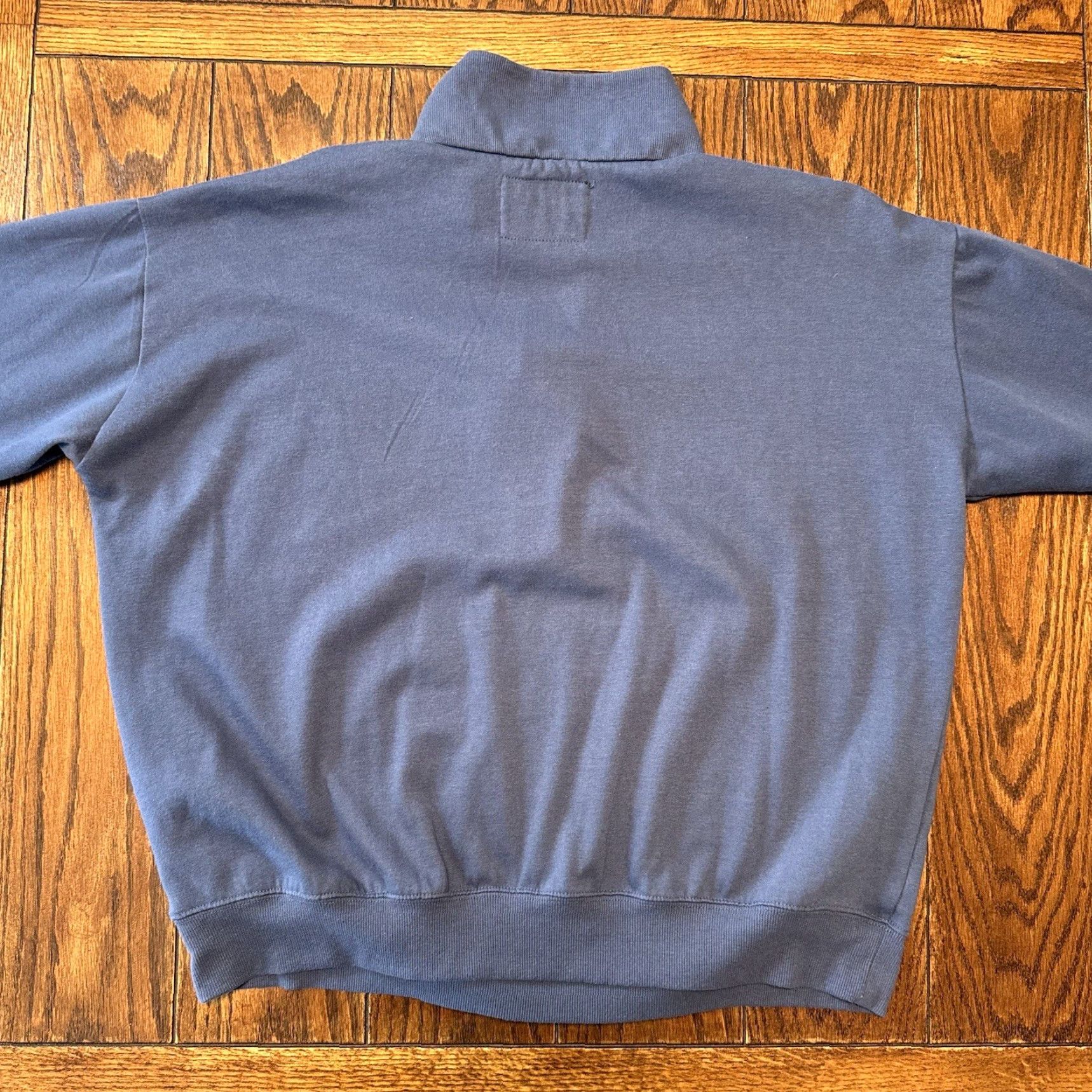 Logo 7 The Goonies Logo Sweatshirt Mens Blue Size M Pullover Knit Heavy Blend 1/4 Zip Mock Neck Logo Bike Club USA Official Size US M / EU 48-50 / 2 - 6 Thumbnail