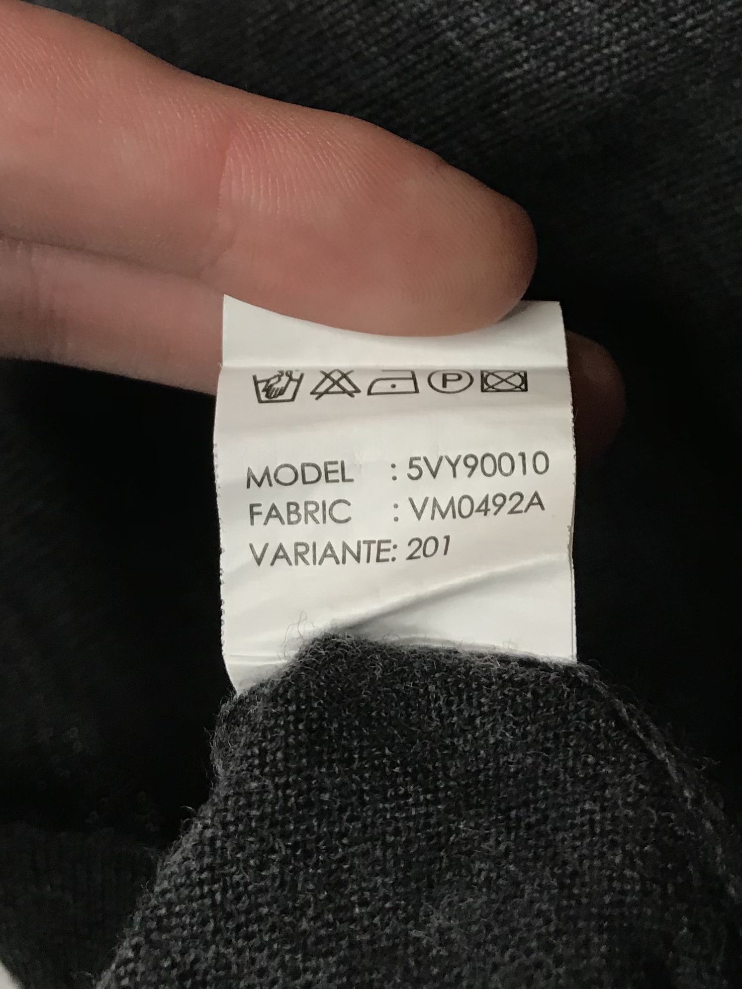 Valentino Valentino Wool 1/4 Zip Jumper Mens Sz L Gray Size US M / EU 48-50 / 2 - 8 Thumbnail